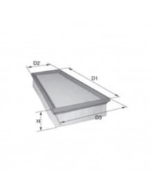 Filtre à air MECAFILTER ELP9579 adaptable JAGUAR LAND ROVER | Mongrossisteauto.com