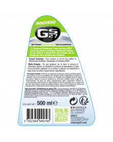 Nettoyant désinfectant anti-bactériens toutes surfaces 500ml - GS27 | Mongrossisteauto.com