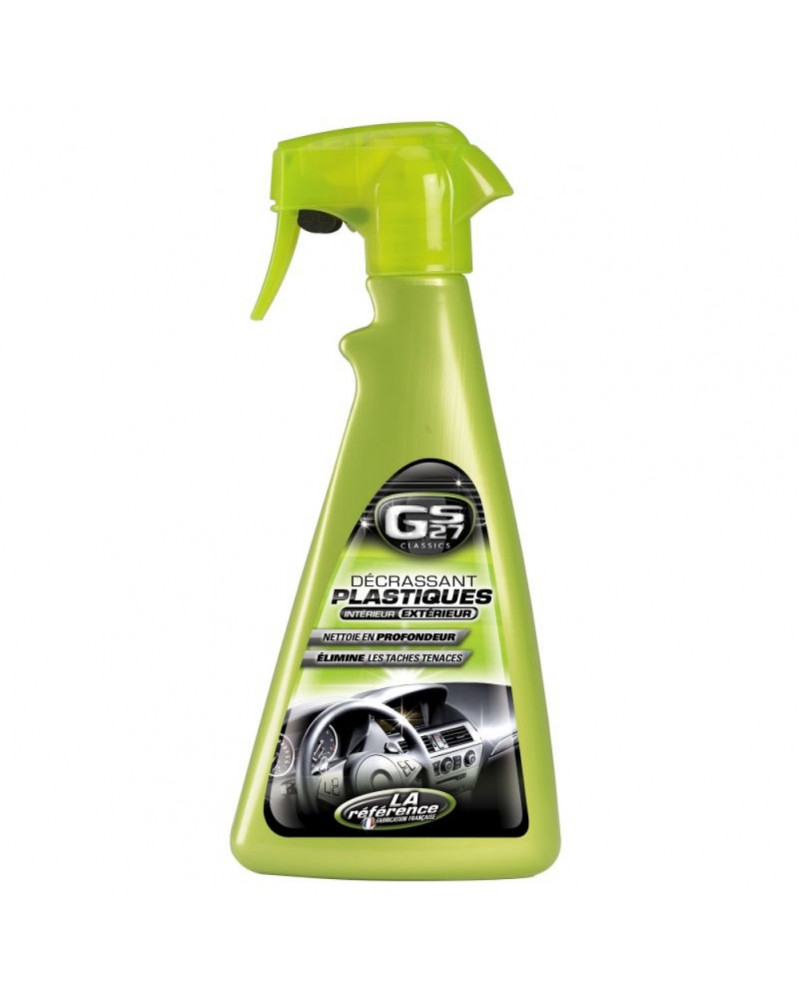 Décrassant, nettoyant plastique, caoutchouc, similis, 500ml - GS27 | mongrossisteauto.com