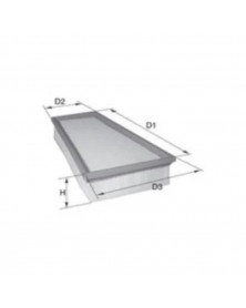 Filtre à air MECAFILTER ELP9566 adaptable MERCEDES-BENZ | Mongrossisteauto.com