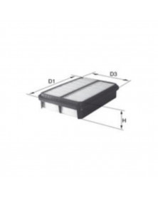 Filtre à air MECAFILTER ELP9561 adaptable HYUNDAI KIA | Mongrossisteauto.com