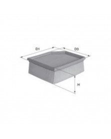 Filtre à air MECAFILTER ELP9559 adaptable VOLVO | Mongrossisteauto.com