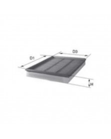 Filtre à air MECAFILTER ELP9554 adaptable CHRYSLER | Mongrossisteauto.com