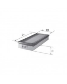Filtre à air MECAFILTER ELP9520 adaptable RENAULT | Mongrossisteauto.com
