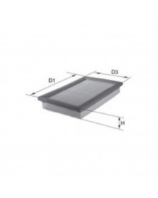 Filtre à air MECAFILTER ELP9475 adaptable RENAULT | Mongrossisteauto.com
