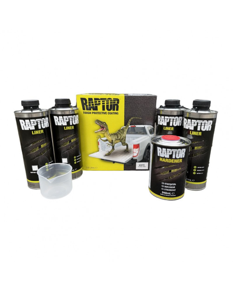 Kit Raptor Liner, rénovation carrosserie, blanc - Upol | Mongrossisteauto.com