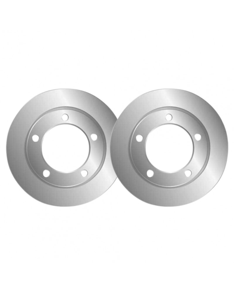 Lot de 2 disques de frein MGA D1006 adaptable LADA |Mongrossisteauto.com