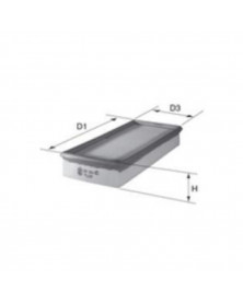 Filtre à air MECAFILTER ELP9470 adaptable CHEVROLET DAEWOO | Mongrossisteauto.com
