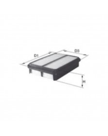 Filtre à air MECAFILTER ELP9463 adaptable HYUNDAI | Mongrossisteauto.com