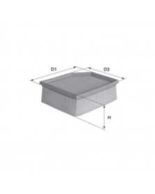 Filtre à air MECAFILTER ELP9455 adaptable CHRYSLER JEEP | Mongrossisteauto.com
