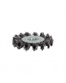 Brosse circulaire, acier torsadé, 0.5 mm, Ø125 mm - KSTOOLS | Mongrossisteauto.com