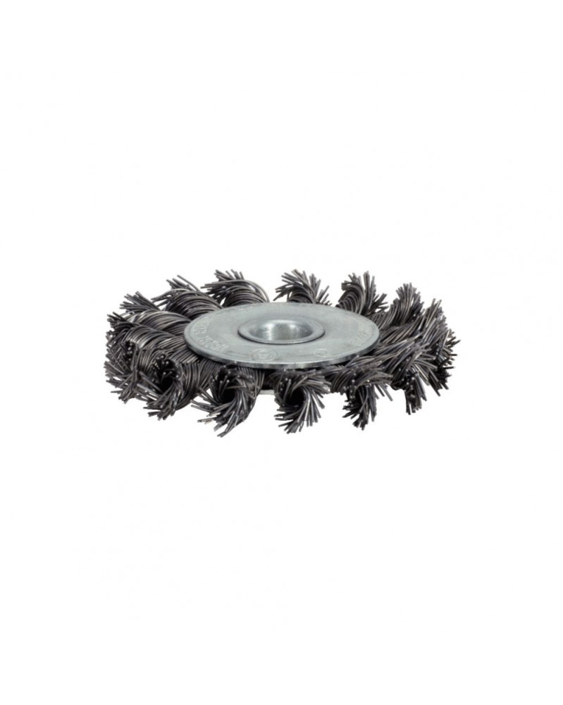 Brosse circulaire, acier torsadé, 0.5 mm, Ø125 mm - KSTOOLS | Mongrossisteauto.com