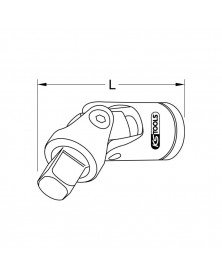 Cardan power 3/8” (917.3850) - KSTOOLS | Mongrossisteauto.com