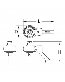 Démultiplicateur de couple, ¾” - KSTOOLS | Mongrossisteauto.com