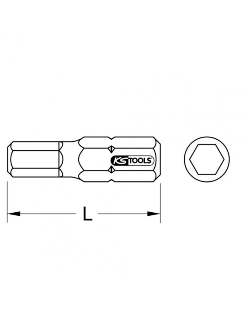 Tournevis frapper embout vis fendue cruciforme hexagonale torx