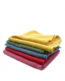 Chiffons microfibre, lot de 5 - COBIC  | Mongrossisteauto.com