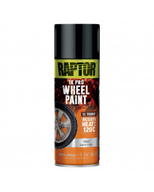 Peinture pour jantes, argentée, 364 ml - Raptor | Mongrossisteauto.com