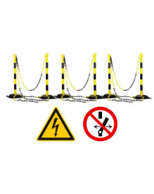 Kit de balisage, zone de travail (112.1431) - Kstools | Mongrossisteauto.com