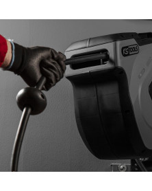 Enrouleur de tuyau pneumatique, 3/8”, 15 m - Kstools | Mongrossisteauto.com