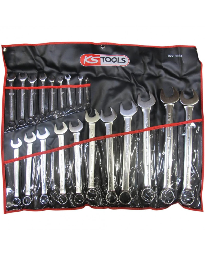 Jeu de 20 clés mixtes, 1/4" à 1.7/16" - Kstools | Mongrossisteauto.com Jeu de 20 clés mixtes, 1/4" à 1.7/16" - Kstools | Mongrossisteauto.com