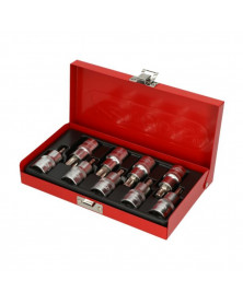 Coffret de douilles, ULTIMATE TORX percé ½”, T20 à T60 - Kstools | Mongrossisteauto.com