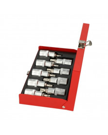 Coffret de douilles, ULTIMATE TORX percé ½”, T20 à T60 - Kstools | Mongrossisteauto.com