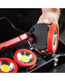 Projecteur à led rechargeable, 3W, 3pcs - Kstools | Mongrossisteauto.com