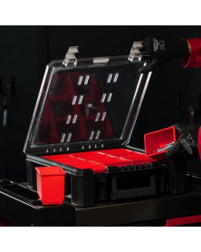 Mallette de rangement, SCM, 12 compartiments - Kstools | Mongrossisteauto.com