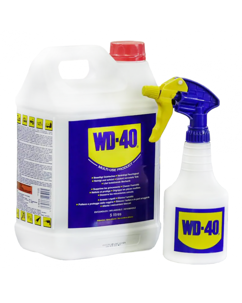 Dégrippant multifonction + Pulvérisateur, 5 L - WD40 | Mongrossisteauto.com