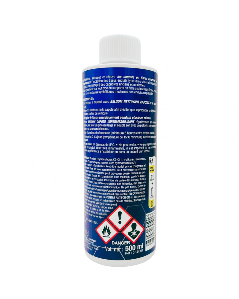 BELGOM CAPOTE INCOLORE - Bidon 500 ML EUR 21,98 - FR