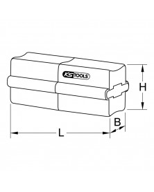 Aimant pour tournevis (550.1126) - Kstools | Mongrossisteauto.com