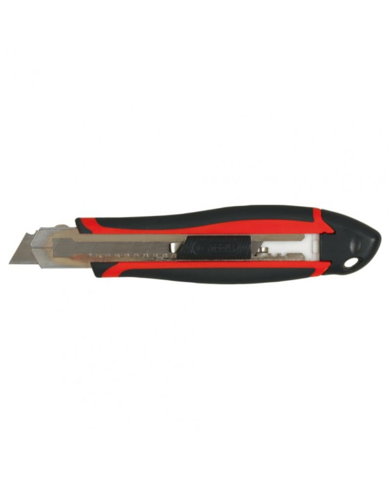 Cutter sécurisé, 18mm, (6 lames incluses) - Kstools | Mongrossisteauto.com