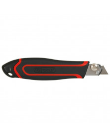 Cutter sécurisé, 18mm, (6 lames incluses) - Kstools | Mongrossisteauto.com