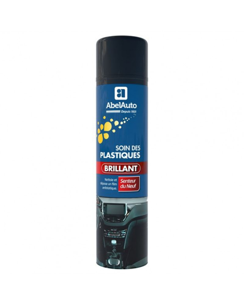 Nettoyant plastique voiture, renovateur plastique, 400 ml - Abel Auto| mongrossisteauto.com