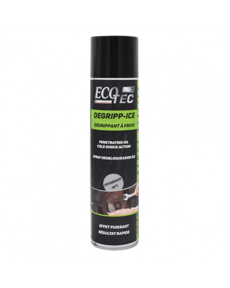 Degrippant à froid, degripp-ice, 400ml - Ecotec | Mongrossisteauto.com Degrippant à froid, degripp-ice, 400ml - Ecotec | Mongrossisteauto.com