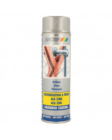 Peinture galvanisée, alu-zinc (M07302) 500ml - Motip | Mongrossisteauto.com