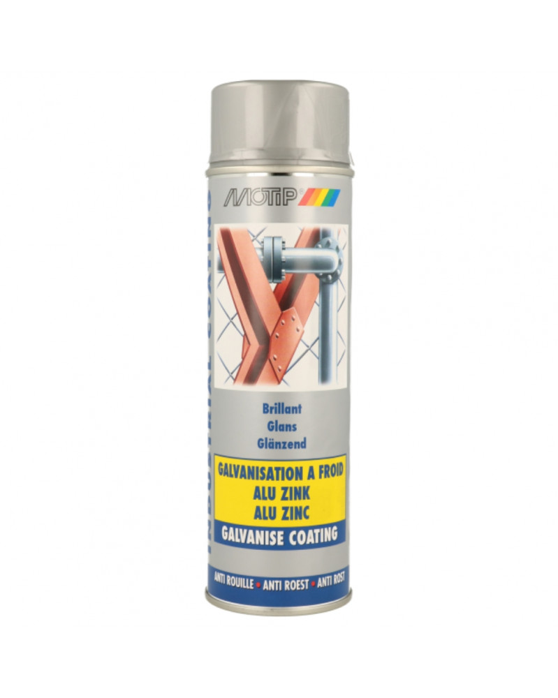 Peinture galvanisée, alu-zinc (M07302) 500ml - Motip | Mongrossisteauto.com Peinture galvanisée, alu-zinc (M07302) 500ml - Motip | Mongrossisteauto.com