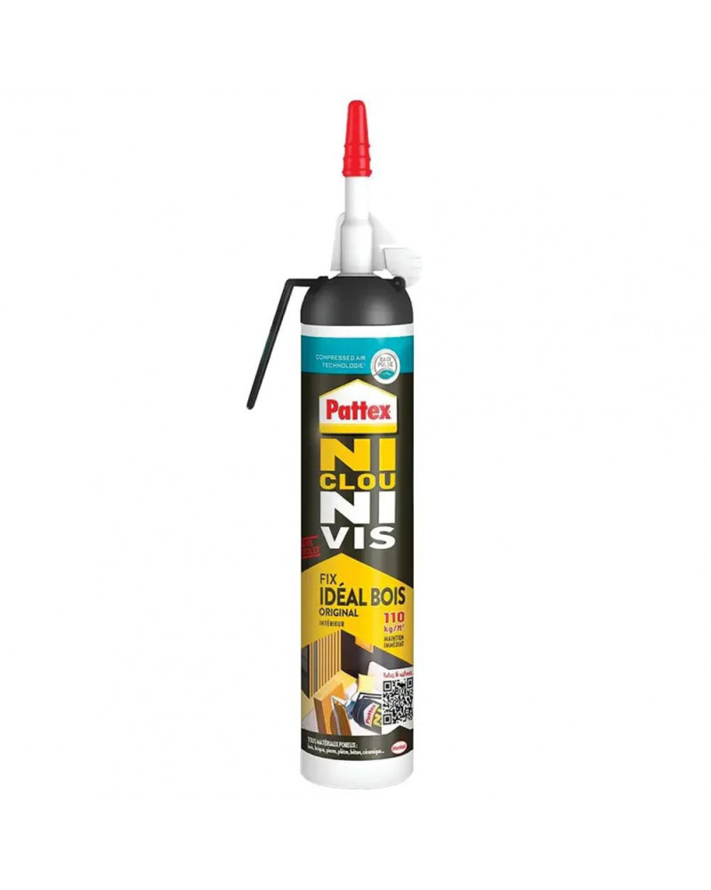 Colle mastic, ni clou ni vis, sans pistolet cartouche 266g - Pattex | Mongrossisteauto.com