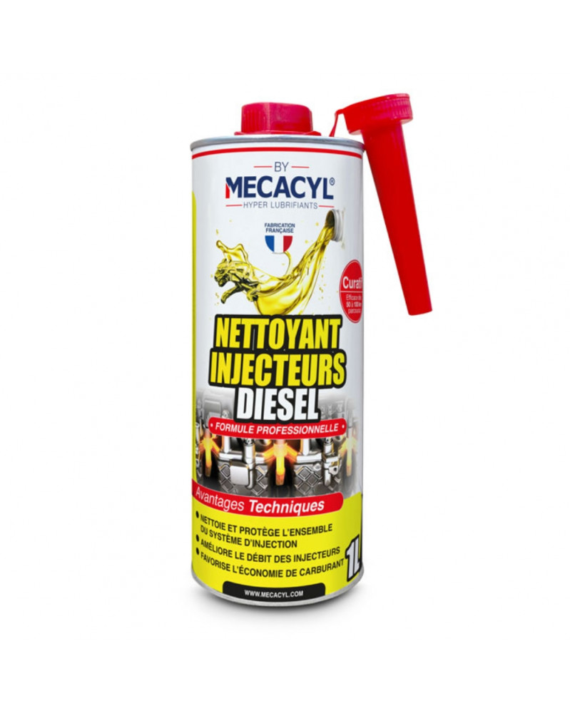 Nettoyant injecteurs diesel, 1L - Mecacyl | Mongrossisteauto.com
