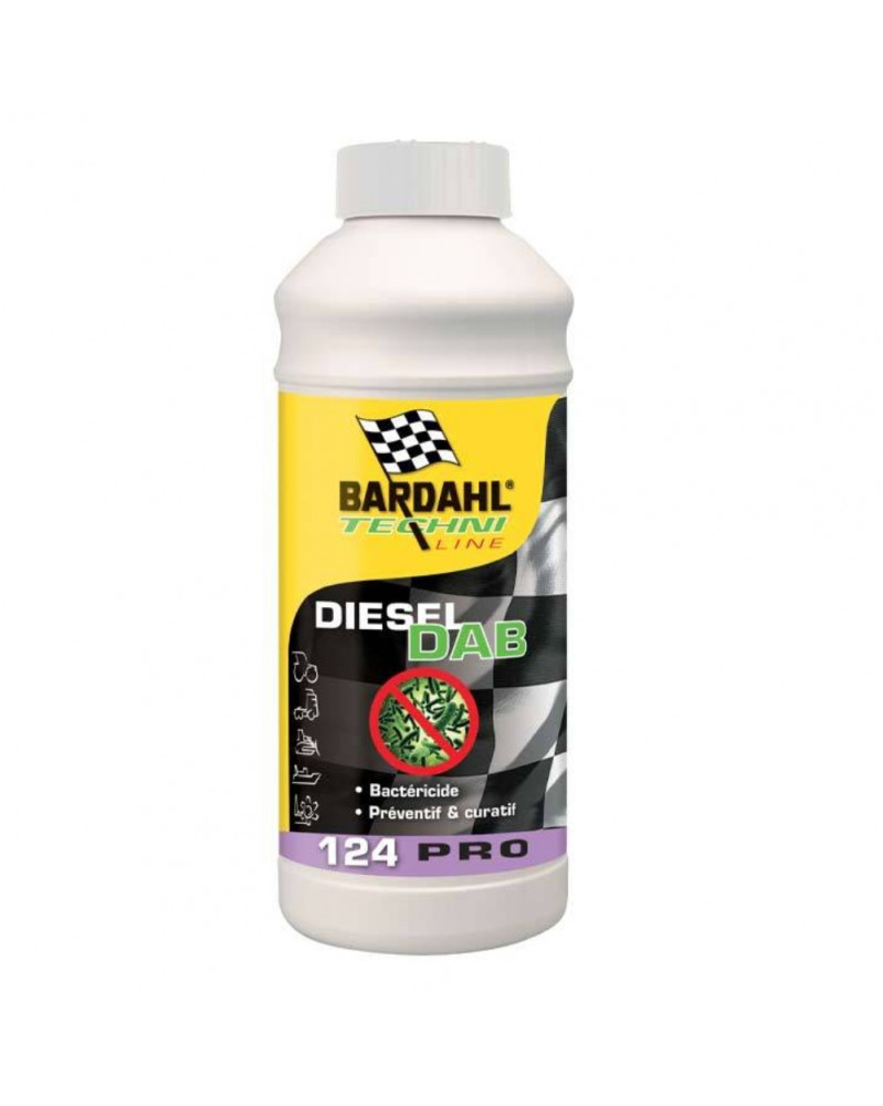 Anti bactérien diesel, 124 Pro, 1L - Bardahl | Mongrossisteauto.com