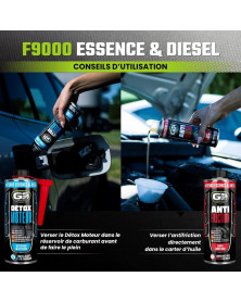 Traitement moteur, essence et diesel, Formule 9000 - GS27 | Mongrossisteauto.com