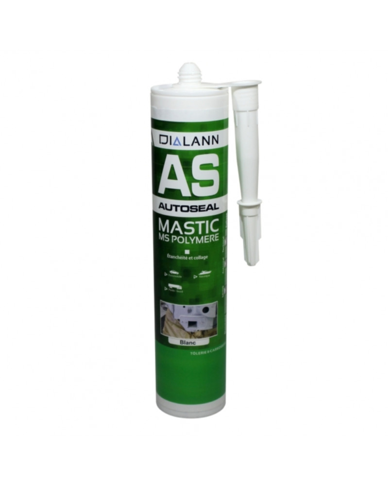 Mastic d’étanchéité, MS polymère, blanc, 290ml - Dialann | Mongrossisteauto.com