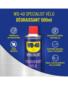Kit entretien vélo, brosse offerte - WD40 | Mongrossisteauto.com