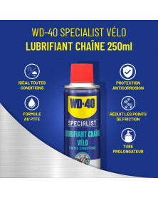 Kit entretien vélo, brosse offerte - WD40 | Mongrossisteauto.com