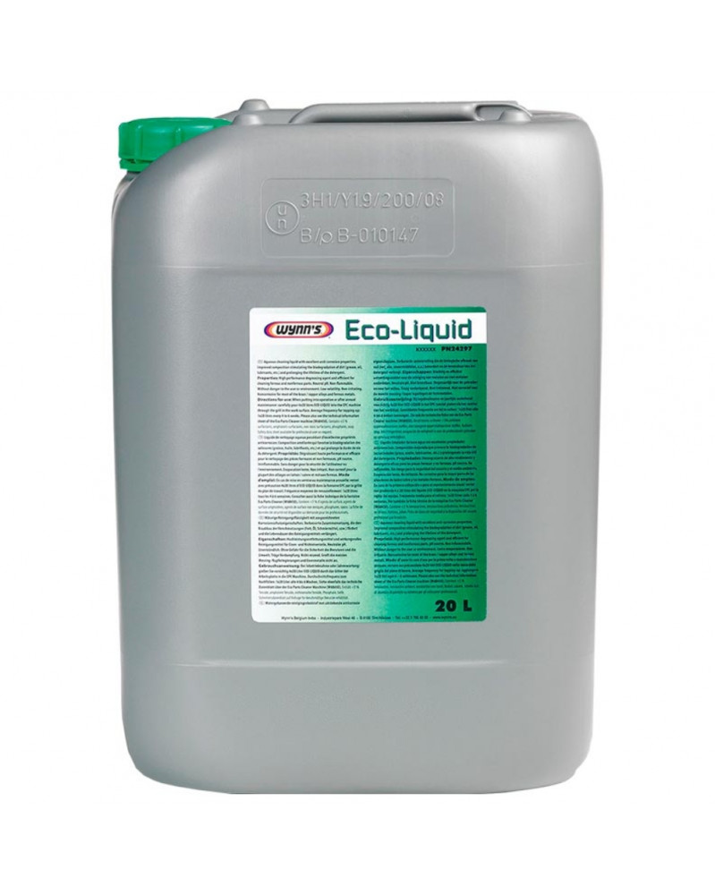 Liquide de nettoyage, Eco-Liquide, machine, 20 L - Wynn’s | Mongrossisteauto.com