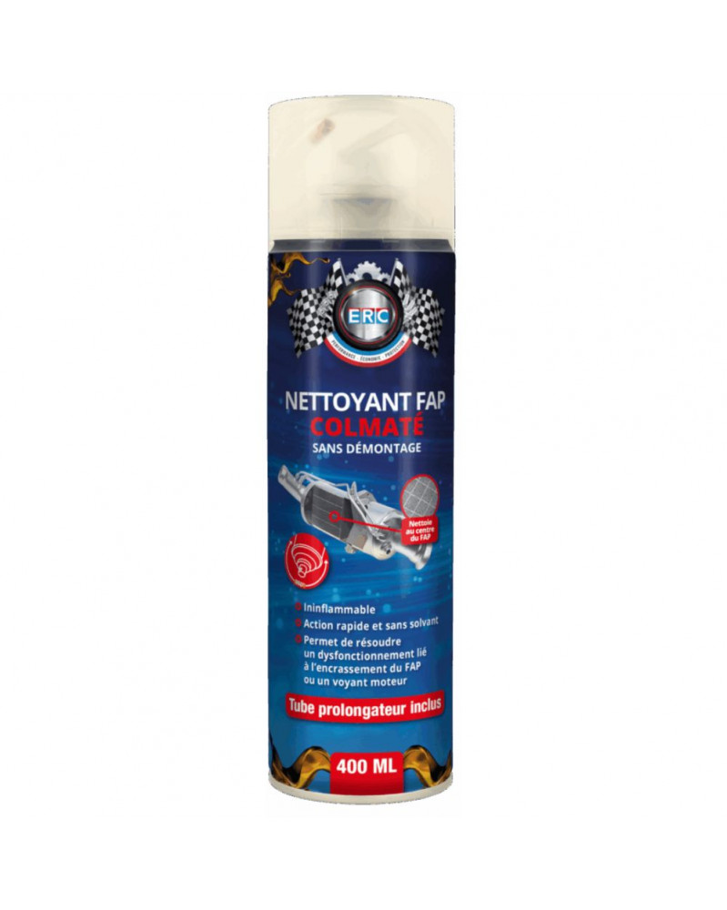 Nettoyant fap, colmaté, sans demontage, 400 ml - ERC | Mongrossisteauto.com