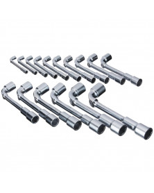 Clé à pipe débouchée, 8-24mm, 16pcs - Kstools | Mongrossisteauto.com