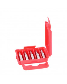 Boîte de 5 embouts de vissage TORX®, L.25 mm, 1/4'', T20 - KS TOOLS | Mongrossisteauto.com