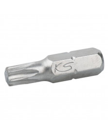 Boîte de 5 embouts de vissage TORX®, L.25 mm, 1/4'', T27 - KS TOOLS | Mongrossisteauto.com