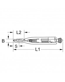 Pince à freiner, L.215mm - Kstools | Mongrossisteauto.com